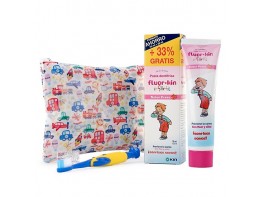 Imagen del producto Fluorkin infantil pasta+cepillo+neceser