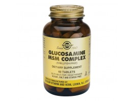Imagen del producto Solgar Glucosamina MSM Complex 60 comprimidos