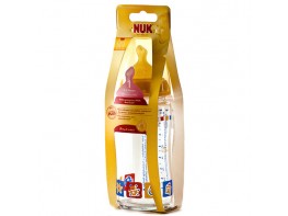 Imagen del producto Nuk First Choice+ biberón de cristal y látex de 240ml 1u