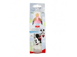 Imagen del producto Nuk Pack Biberon mickey + Mouse-Tetina latex boca ancha 300ml
