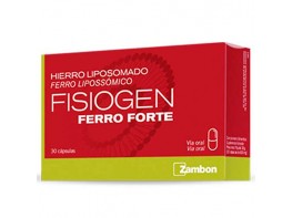 Imagen del producto Fisiogen ferro forte 30 cápsulas
