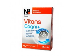 Imagen del producto N+S Vitans Cogni+ 30 comprimidos