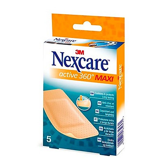 Nexcare Flexible Foam Maxi Active apósitos en tiras 5u