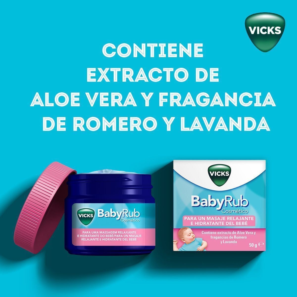 Vicks babyrub balsamo 50g