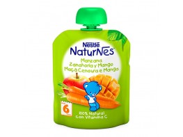 Nestlé Natunes bolsita manzana zanahoria y mango 90g