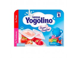 Nestle Yogolino cremoso 3 fresa y 3 frambuesa 6x60g