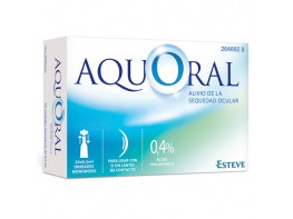 Aquoral colirio lubricante ocular 20 monodosis